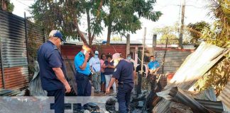 Siniestro deja a la intemperie a un ciudadano de Managua