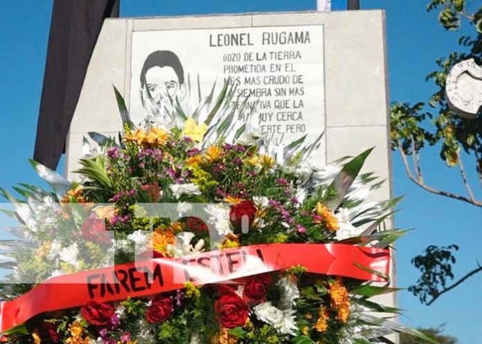 Estelí conmemora los 52 años del paso a la inmortalidad de Leonel Rugama