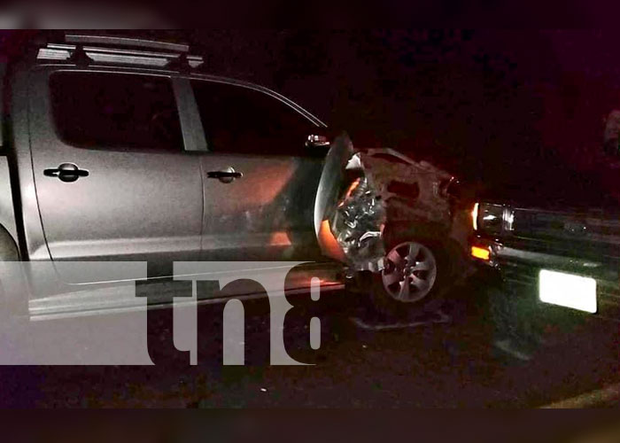 Motorizado entre la vida y la muerte tras accidente en Nueva Segovia 