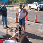 Muere motociclista en violento accidente en la Carretera Granada-Masaya
