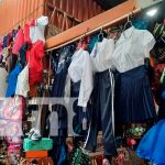 Mercado de Jinotega abastecido con productos de temporada escolar