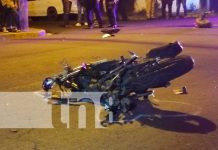 Irrespeto a señal de alto le provoca la muerte a motociclista en Managua