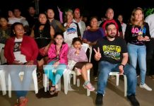 Habitantes del proyecto Bismarck Martínez celebran nuevo periodo del Gobierno Sandinista