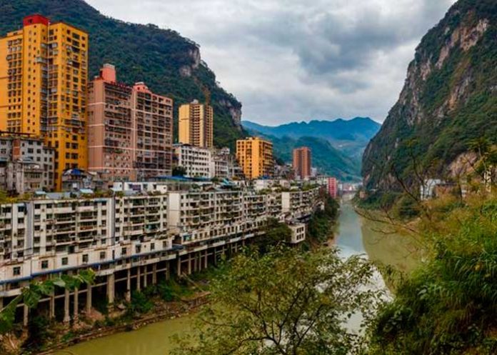Impresionante: La ciudad más angosta del mundo está en China
