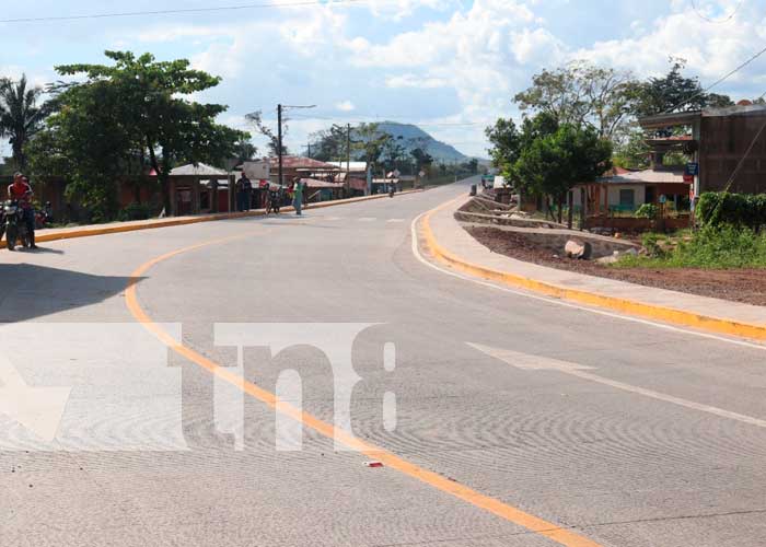 Entregan primer tramo de carretera en la vía Siuna rumbo a Rosita