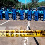 Sujetos presos por cometer delitos en Nicaragua