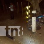 Motociclista pierde la vida en accidente de tránsito en Madriz