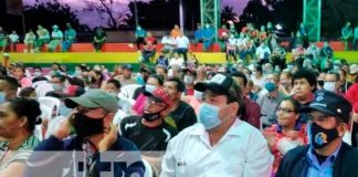 Habitantes de Tipitapa festejaron el acto de juramentación