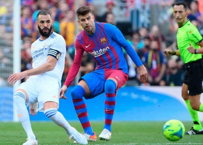 Primer encuentro 2022 del clásico de la Supercopa entre Barcelona vs Real Madrid