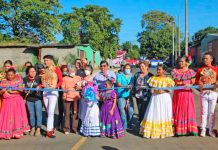 Inauguran puente vehicular en la Colonia Héroes y Mártires del Bocay