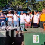 Jornada de limpieza en marco a la celebración del 143 Aniversario de Juigalpa