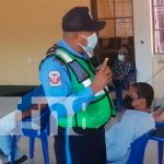 Policía de tránsito capacita a conductores escolares en Boaco