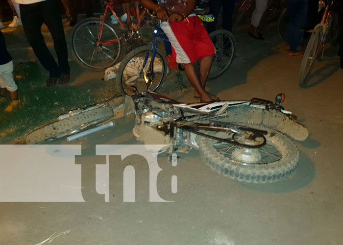  Menor de cinco años muere atropellado por un motociclista en Rivas