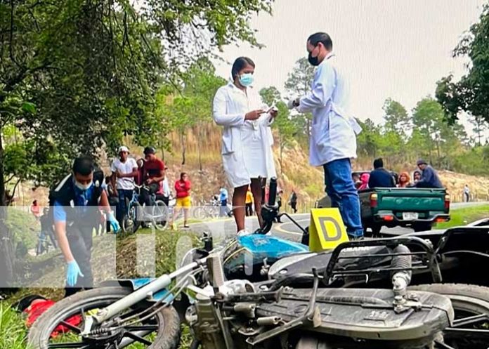 Accidente con saldo de un muerto en Jalapa, Nueva Segovia