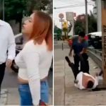 Captan al actor Alfredo Adame en plena pelea en calle de México