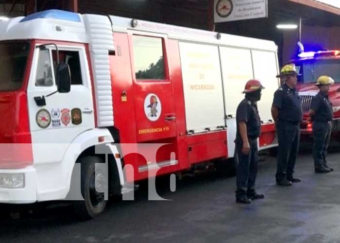 Nuevas unidades de bomberos para Cinco Pinos, Chinandega