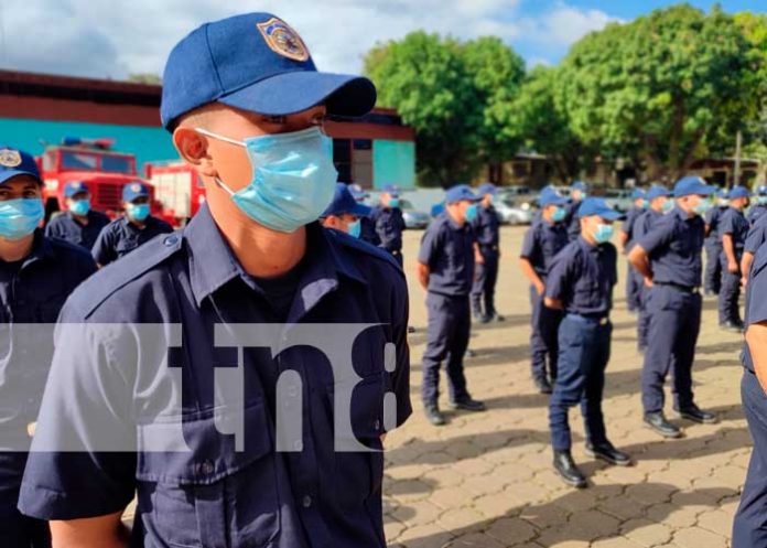  Bomberos de nuevo ingreso en Nicaragua 