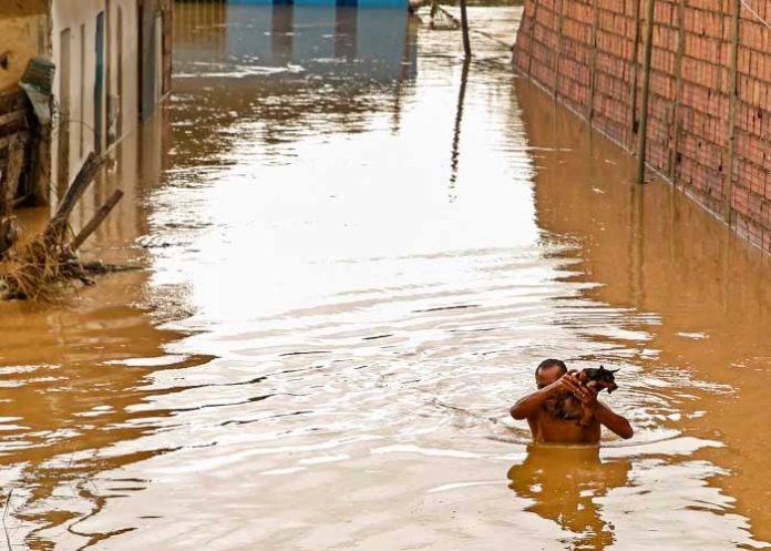 Varias ciudades de Brasil inundadas por fuertes lluvias