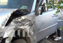 Accidente de tránsito en Monseñor Lezcano, Managua