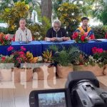 Conferencia de prensa por parte de brigadas de EEUU y Canadá, felicitando a Nicaragua