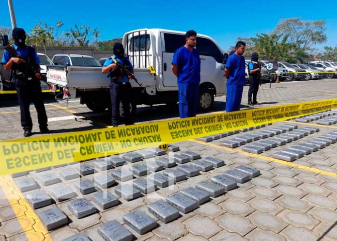 Incautación de cocaína en Malpaisillo, León