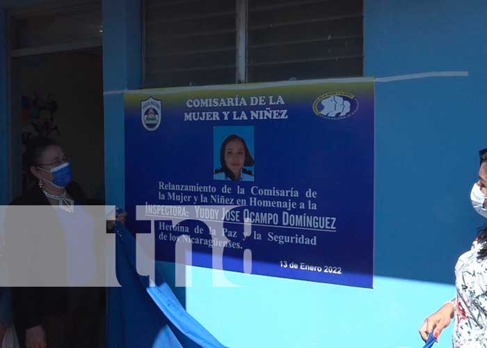  Inauguración de Comisaría de la Mujer en Belén, Rivas