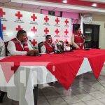 Conferencia de prensa de la Cruz Roja Nicaragüense sobre actividad 2021