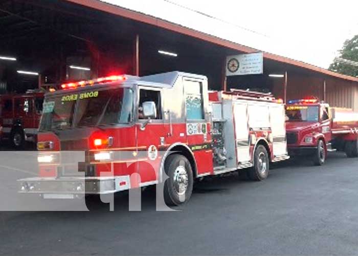 Nuevos equipos bomberiles para la estación en Esquipulas, Matagalpa