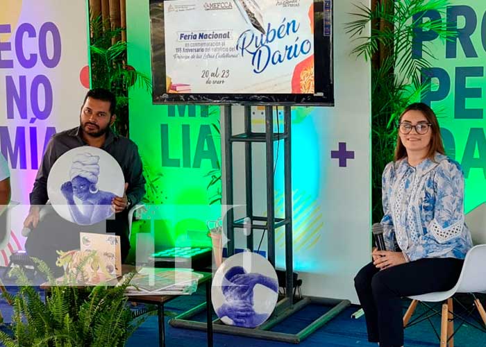Invitación a Feria en honor a Rubén Darío en Managua, Nicaragua