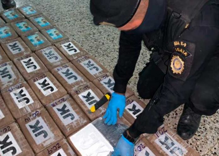 Incautación de cocaína en Guatemala