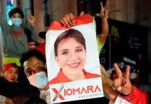 Presidenta de Honduras llama traición a lo sucedido en el Congreso