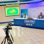 Conferencia de prensa desde el INATEC Nicaragua