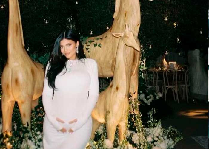 Íntimo y lujoso baby shower del segundo bebé de Kylie Jenner (foto)