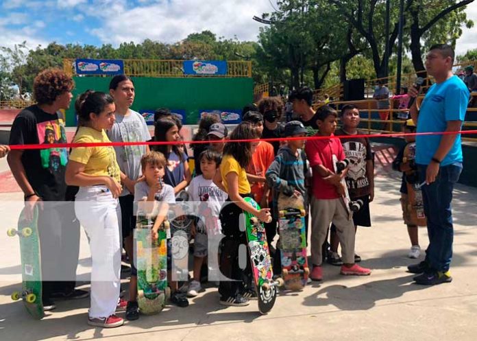 Inauguran nueva academia de Skateboarding en Managua