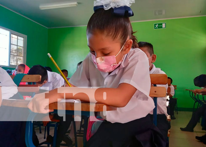 Más de 90 mil estudiantes regresaron a sus centros de estudios en Masaya, Nicaragua