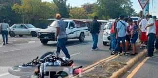 Accidente de tránsito en la Carretera Nueva a León, Managua