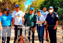 Promueven ciclismo rural en el municipio de Nandaime