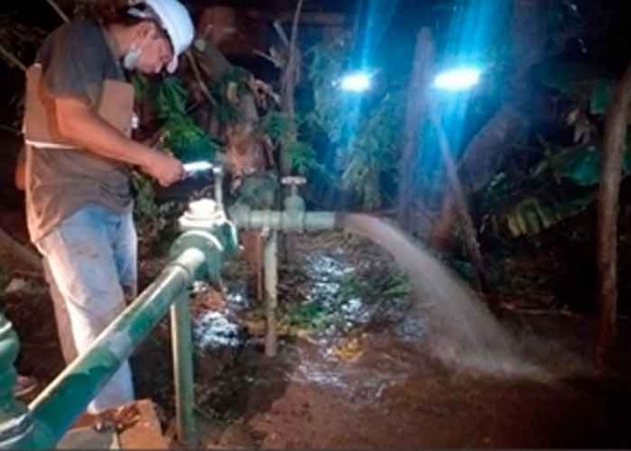 ENACAL restablece agua potable en San Rafael del Sur