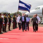Llegada del presidente de Cuba, Miguel Díaz-Canel, a Nicaragua