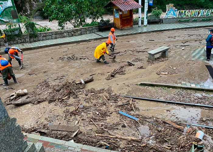 Inundaciones en Perú dejan 5 desaparecidos y decenas de casa inundadas