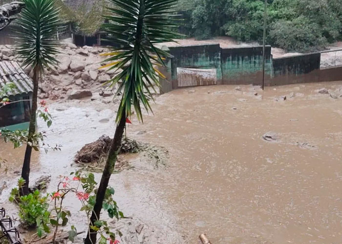 Inundaciones en Perú dejan 5 desaparecidos y decenas de casa inundadas