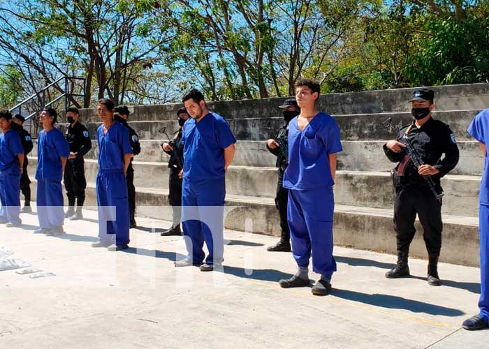 Delincuentes presos gracias a trabajo policial en Nueva Segovia 