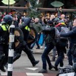 Protesta en Países Bajos por medidas estrictas sanitarias