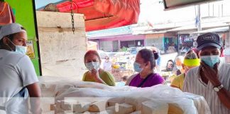 Comercio de queso en mercados de Nicaragua