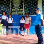 Plan de seguridad escolar en Matiguás, Matagalpa