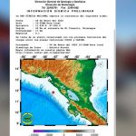 Datos del fuerte sismo que sacudió Nicaragua