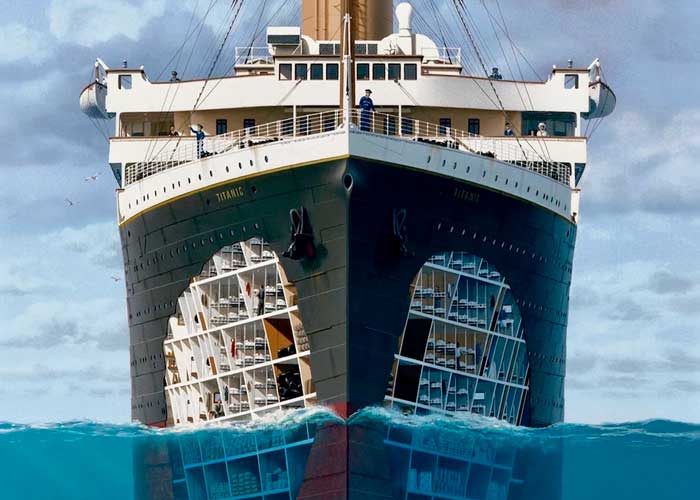 ¿Catástrofe inminente? En 2022 zarpará el Titanic II y hará la misma ruta