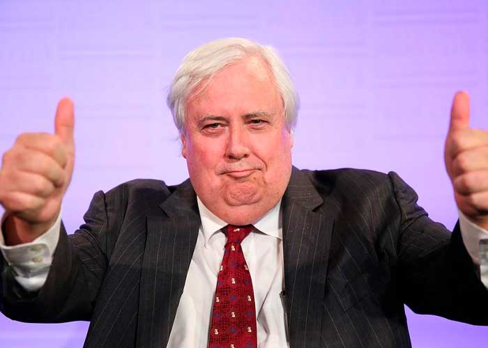  Clive Palmer es quien durante años llevó esa idea de réplica del Titanic