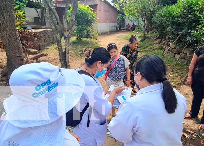 Jornada de vacunación en Ticuantepe, Managua