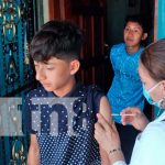 Vacunación contra el COVID-19 en comunidades de Tipitapa